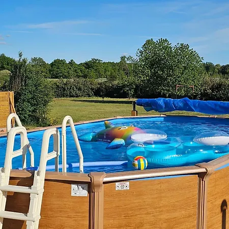 De Charme 12 Personnes Pres Du Mans Avec Piscine Chauffee - Fr-1-410-381 Casa de Férias Changé