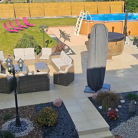 Casa de Férias De Charme 12 Personnes Pres Du Mans Avec Piscine Chauffee - Fr-1-410-381 *