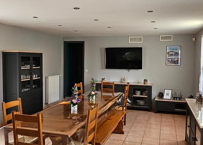 De Charme 12 Personnes Pres Du Mans Avec Piscine Chauffee - Fr-1-410-381 * Change (Sarthe)