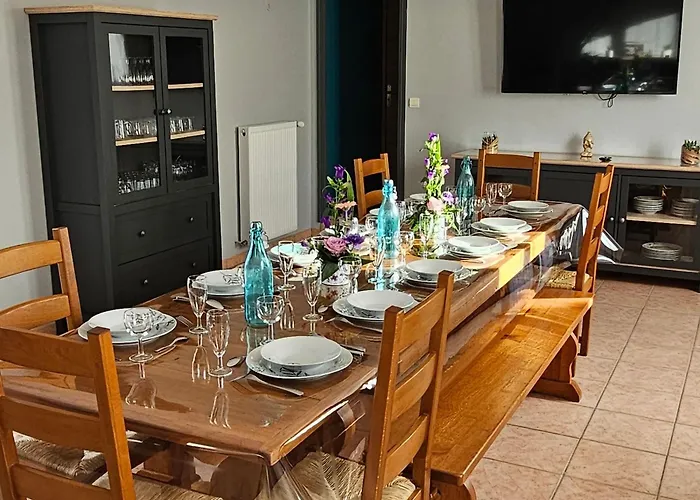 De Charme 12 Personnes Pres Du Mans Avec Piscine Chauffee - Fr-1-410-381 Дом отдыха