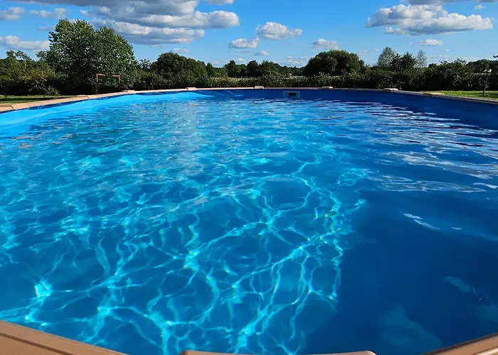 De Charme 12 Personnes Pres Du Mans Avec Piscine Chauffee - Fr-1-410-381 *